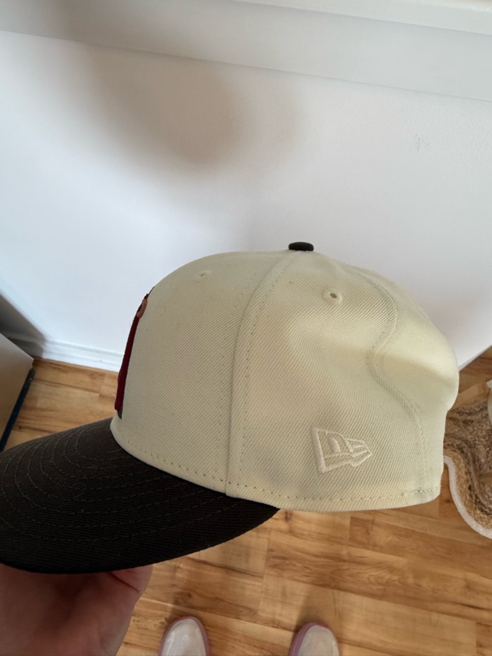 Los Angeles Angels Fitted Hat 7 1/4 - Picture 3 of 4